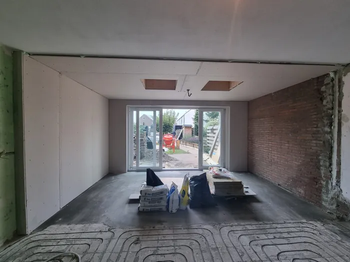 Bouwfoto van Aanbouw Simone Veilhoff, Goes.