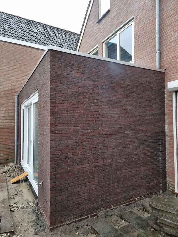 Bouwfoto van Aanbouw Simone Veilhoff, Goes.