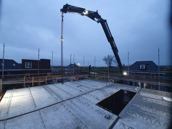 Bouwfoto van Woning Mortiere, Middelburg.