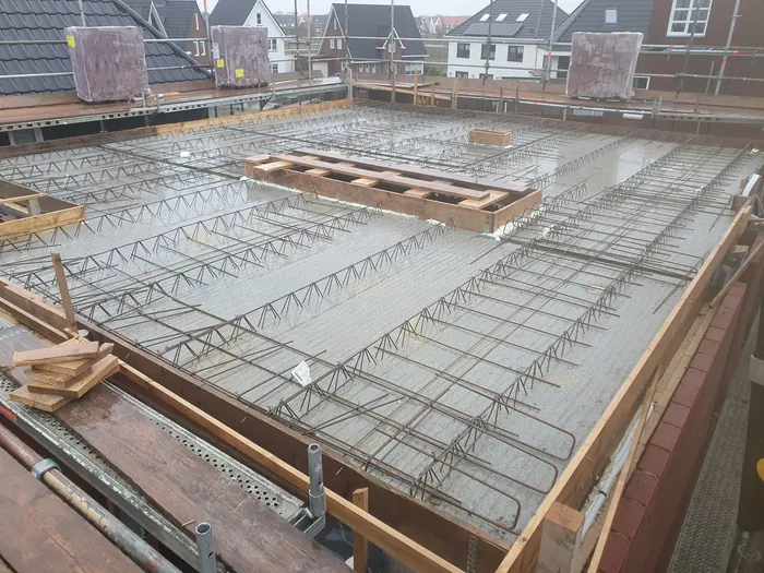 Bouwfoto van Woning Mortiere, Middelburg.
