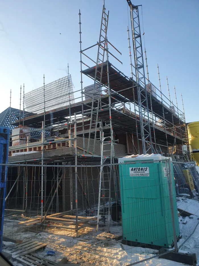 Bouwfoto van Woning Mortiere, Middelburg.