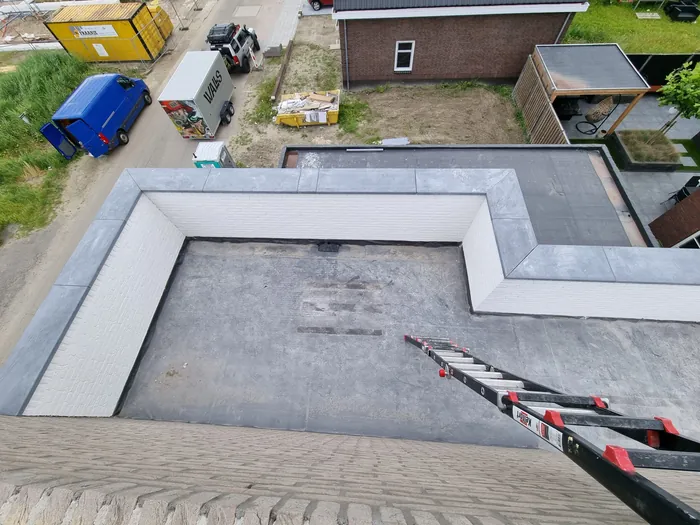 Bouwfoto van Woning Mortiere, Middelburg.