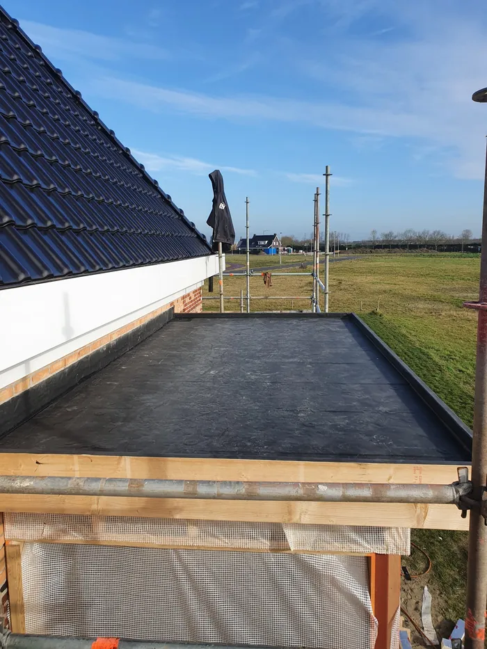 Bouwfoto van Woning Veerhaven, Kruiningen.